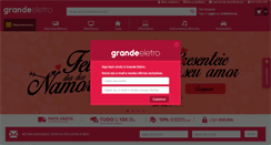 Desktop Screenshot of grandeeletro.com.br